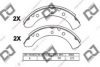 DJ PARTS BS1339 Brake Shoe Set